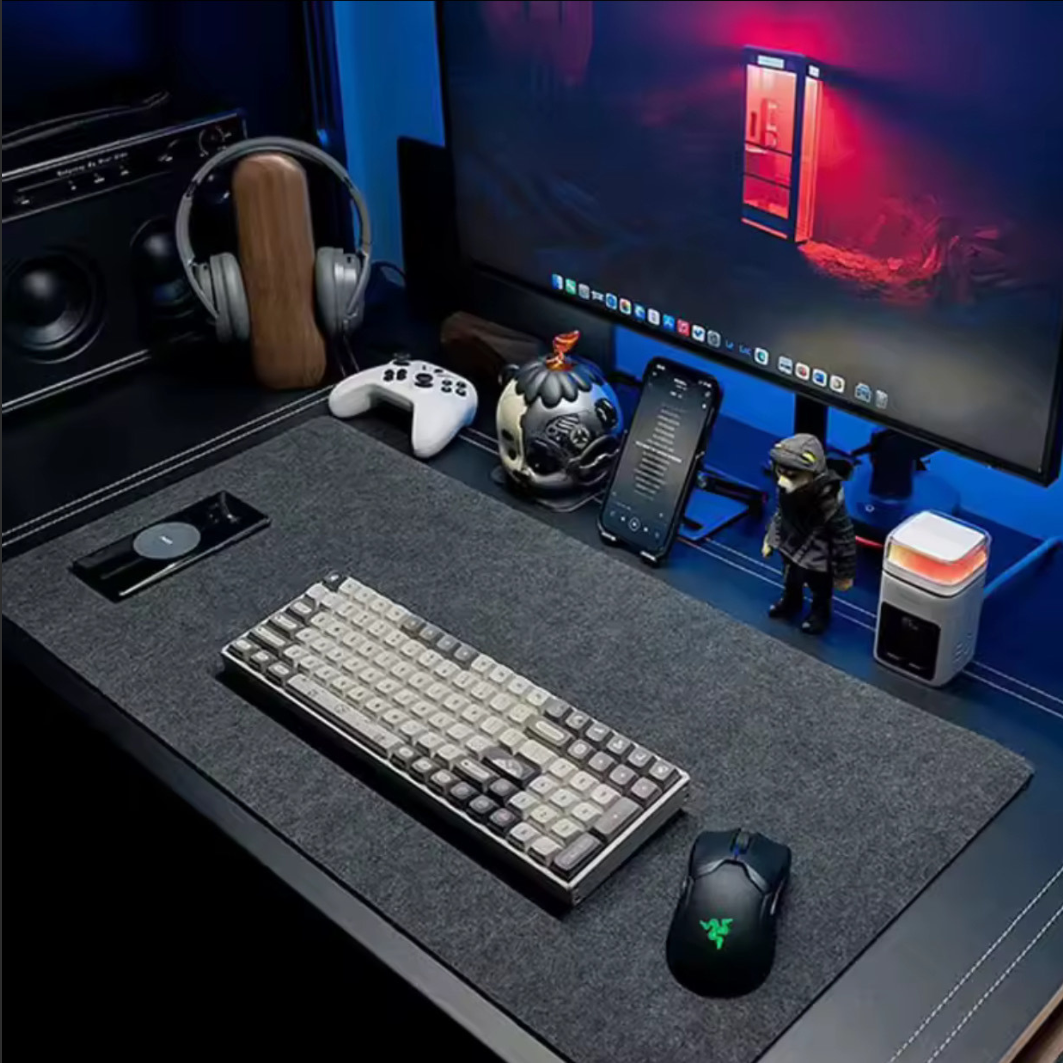 Fibre Core Minimalist Desk Mat - Various Sizes